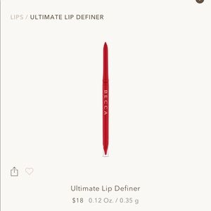 Becca lip liner